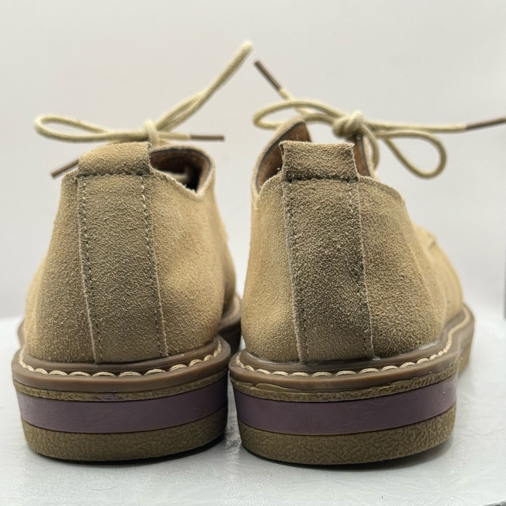 NWOT Unbranded Tan Suede Loafers Eur Size 37 US Women’s 6.5-7 - Picture 4 of 7